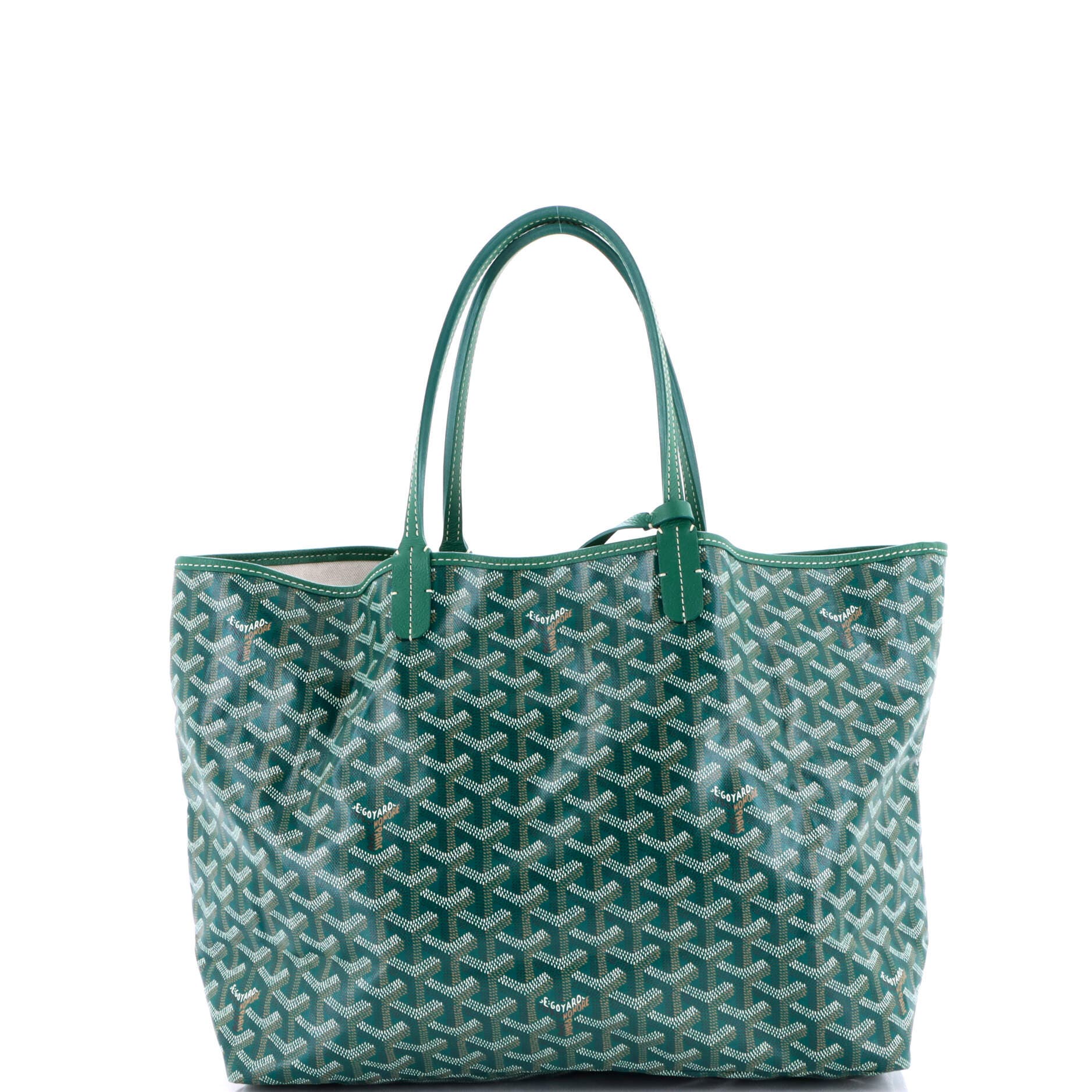 Pre-Owned Goyard Saint Louis Tote Coated Canvas PM, Alternate, color, 