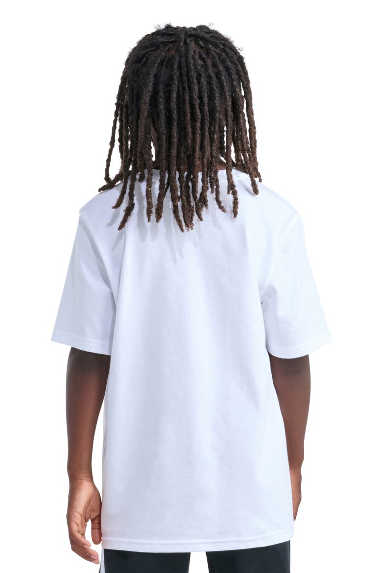 Kids' Boombox Cotton Graphic T-Shirt, Alternate, color, WHITE