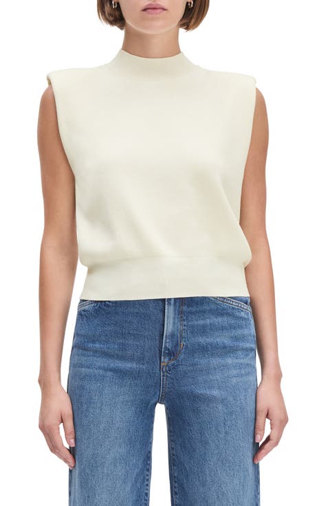 The Whitney Sleeveless Knit Crop Top