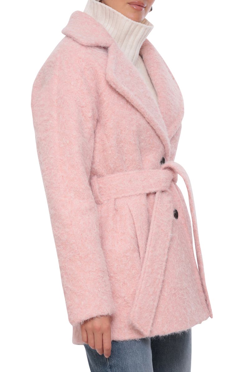 Avec Les Filles Cozy Cocoon Belted Coat, Alternate, color,