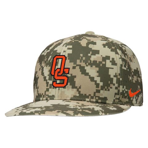 Men's Nike Digital Camo Oklahoma State Cowboys On-Field Baseball Performance Fitted Hat