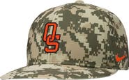 Nike Men's Nike Digital Camo Oklahoma State Cowboys On-Field Baseball Performance Fitted Hat