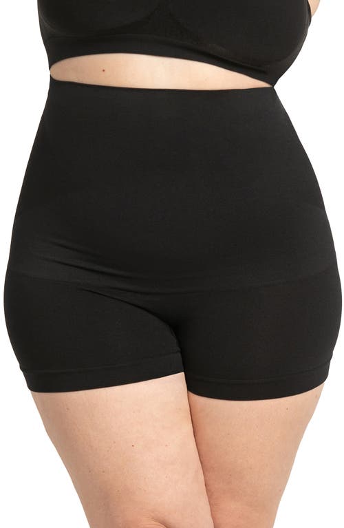 Shapermint Essentials High Waist Shaper Boyshorts in Black  product
