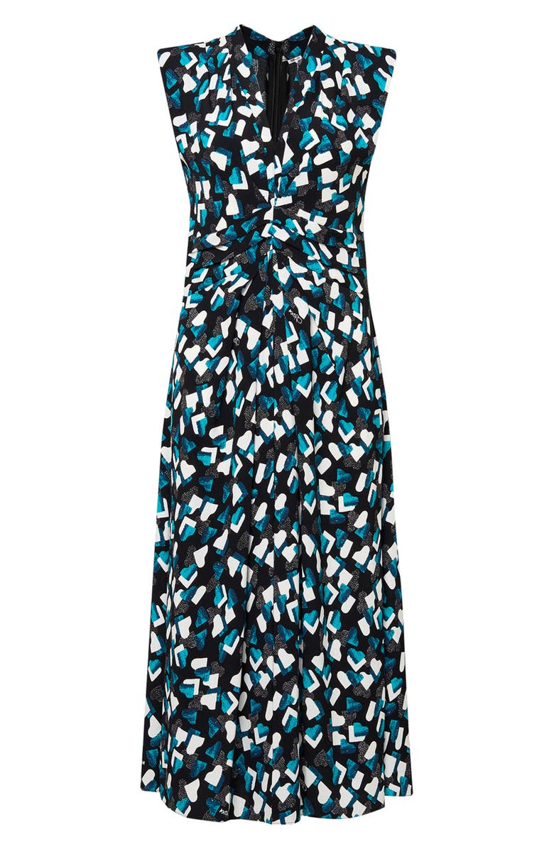 Diane von Furstenberg Livia Piano Print Midi Dress, Alternate, color, 