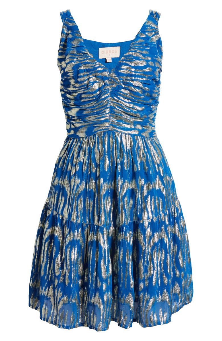 CIEBON Mai Fit & Flare Dress, Alternate, color, Blue