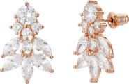 Untamed Petals Carla Crystal Stud Earrings