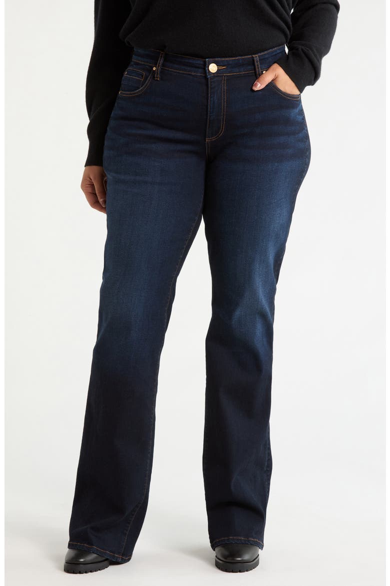 Natalie High Waist Bootcut Jeans, Main, color, LAVISH