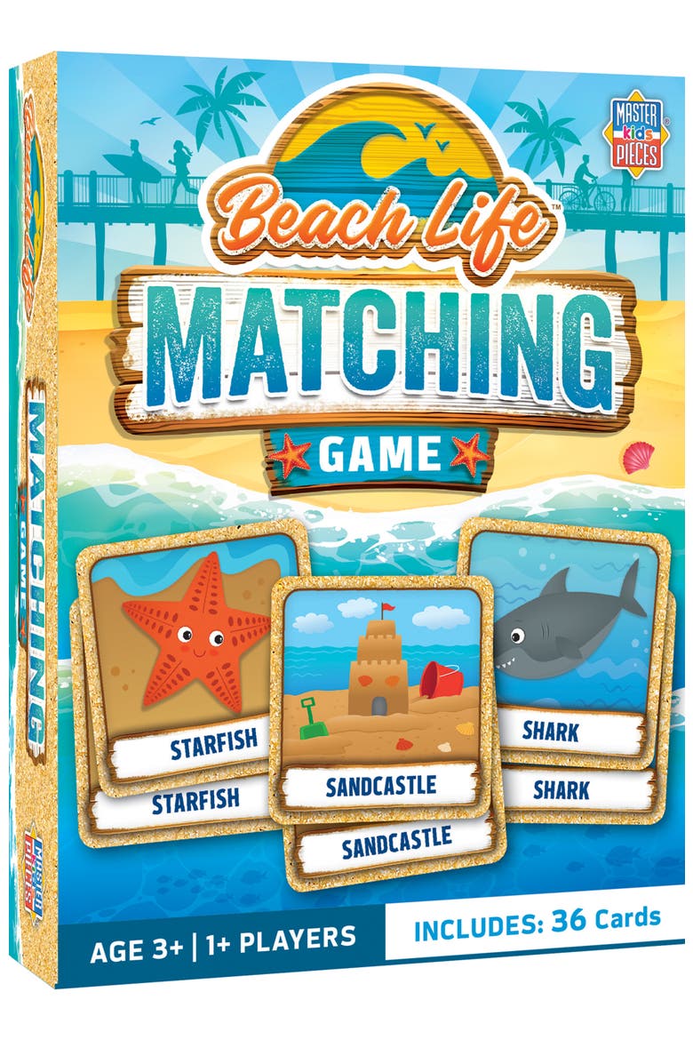 Beach Life Matching Game, Main, color, Multicolor