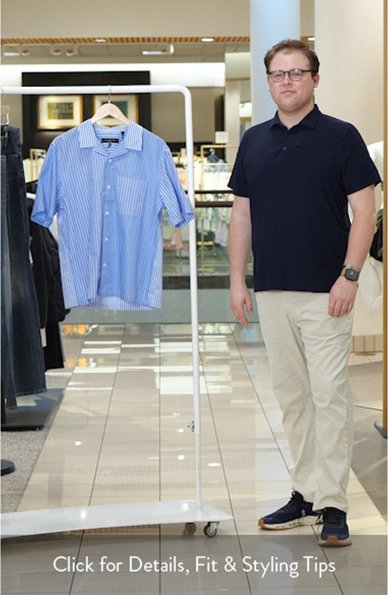 Avery Stripe Camp Shirt, sales video thumbnail