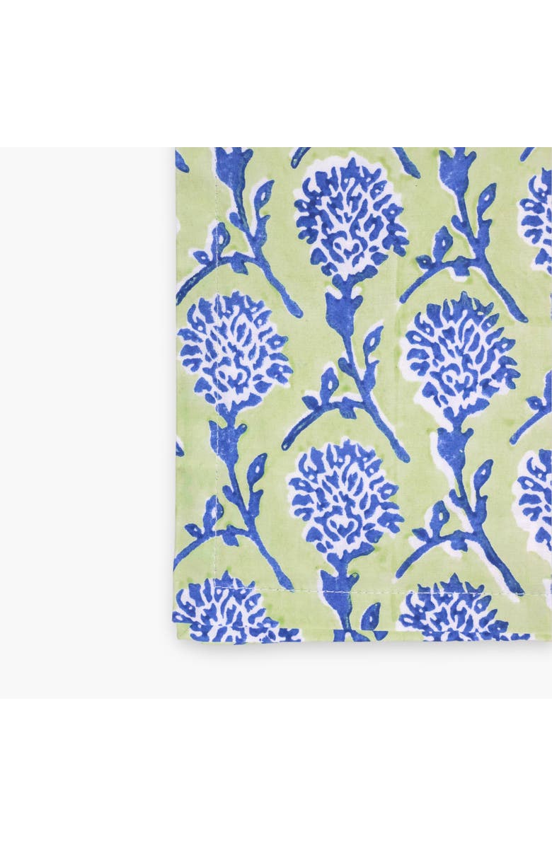 Banyan & Birch Nikhar Table Napkins Set of 2, Alternate, color, Lily Green