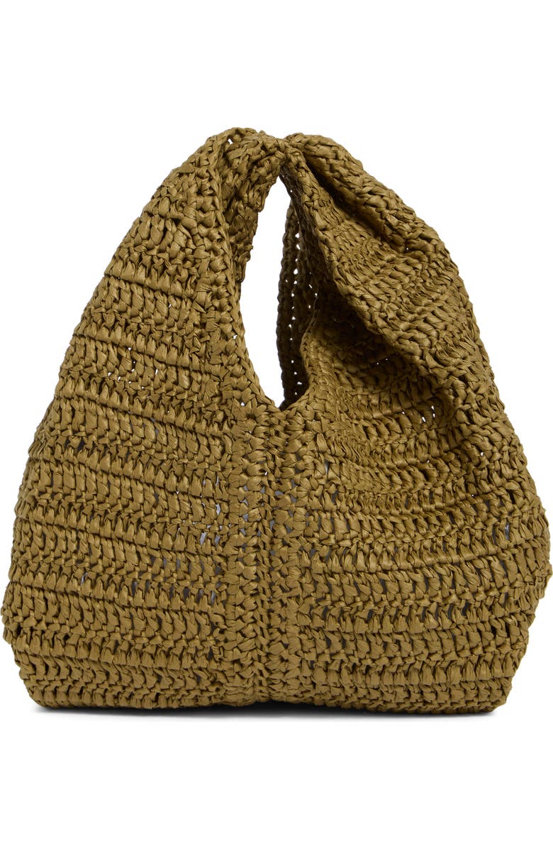 A.L.C. Simone Woven Bag, Alternate, color, Hazel