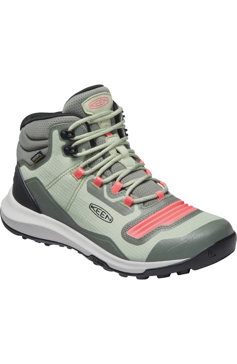 KEEN Tempo Flex Waterproof Mid Hiking Boot, Main, color,