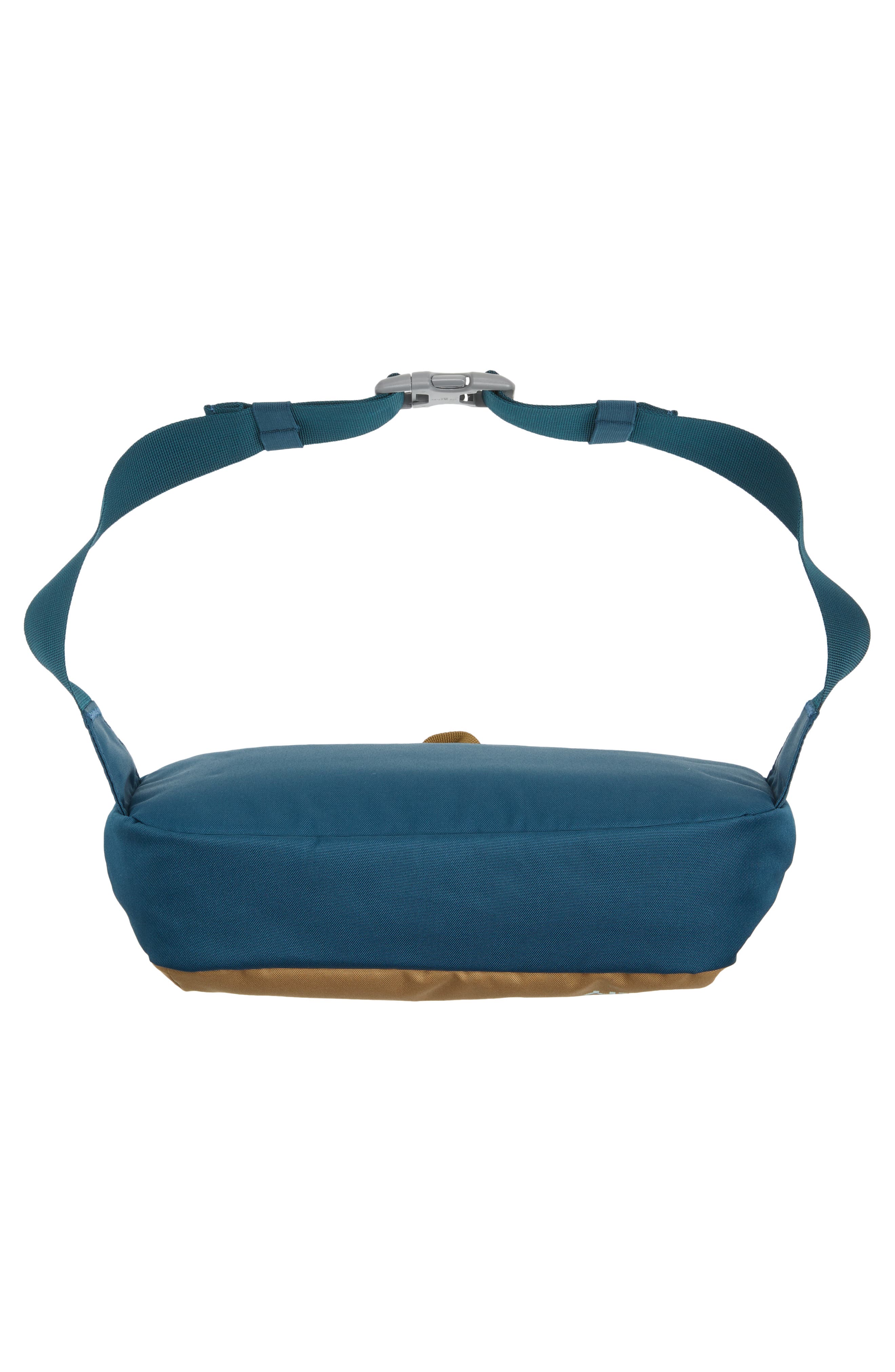 Sunny 5-Liter Water Repellent Belt Bag, Alternate, color, POND/ DULL GOLD