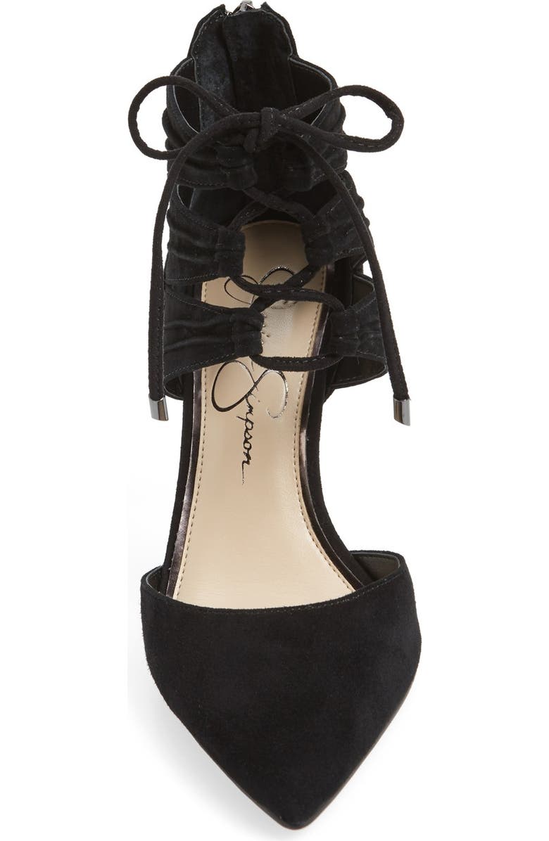 Jessica Simpson 'Caleya' Lace Up Pump, Alternate, color,