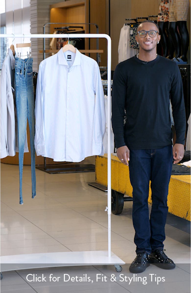 Hank Slim Fit Dress Shirt, sales video thumbnail