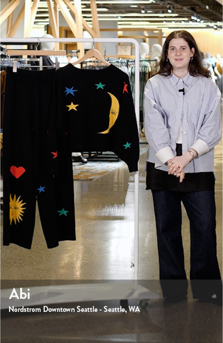 Celestial Knit Long Sleeve Sweater & Pants Set, sales video thumbnail