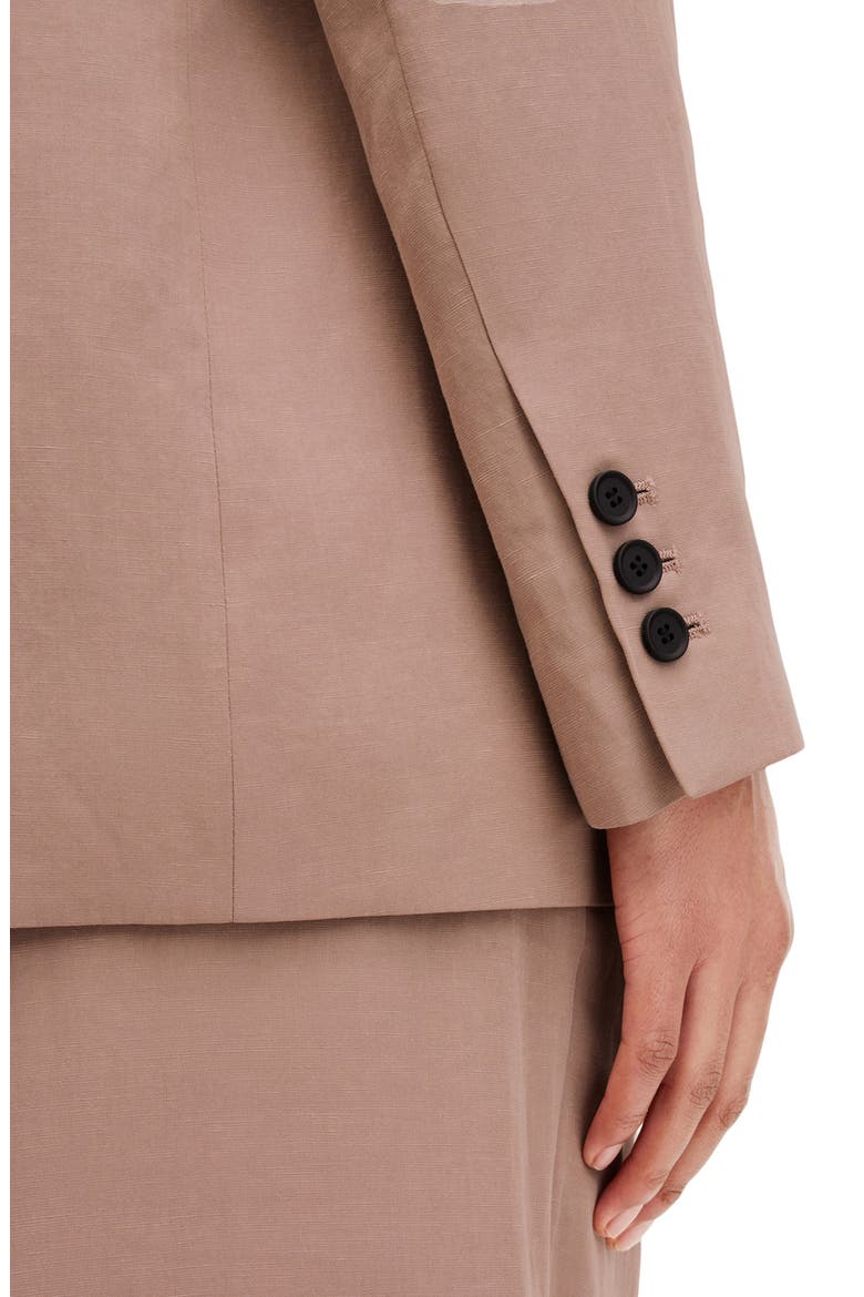 Deri Lyn Blazer, Alternate, color, DOE BROWN