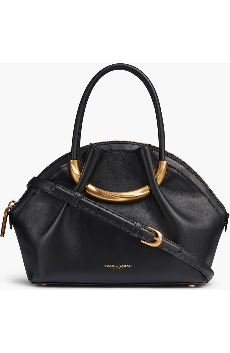 Donna Karan New York Oxford Crossbody, Main, color, Blk/Gold