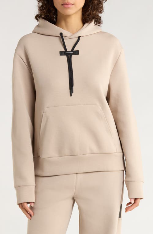 On Focus Tech Hoodie In Neutral