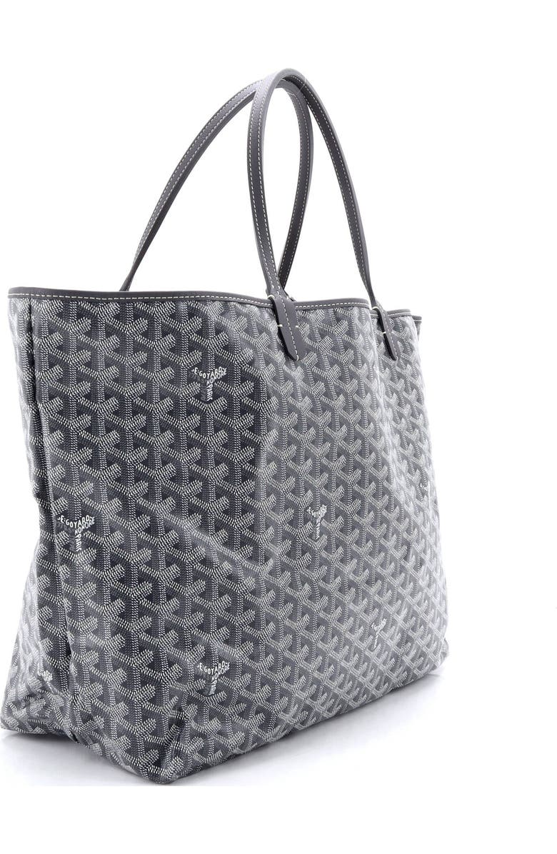 Pre-Owned Goyard Saint Louis Tote Coated Canvas GM, Alternate, color, Gray