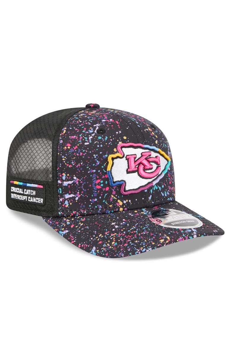 New Era Men
s New Era Black Kansas City Chiefs 2025 NFL Crucial Catch 9SEVENTY Adjustable Hat, Main, color, Black