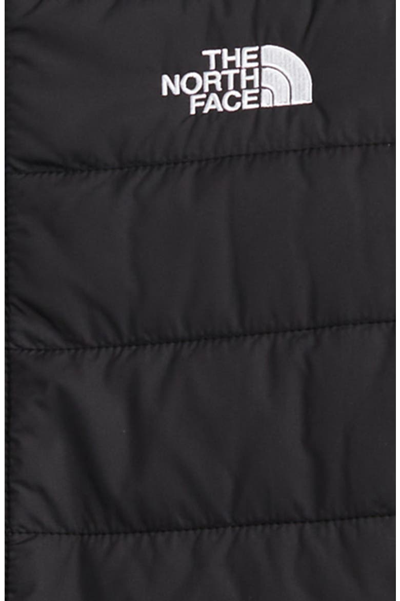 Kids' Mossbud Swirl Reversible Water Repellent Jacket, Alternate, color, TNF BLACK