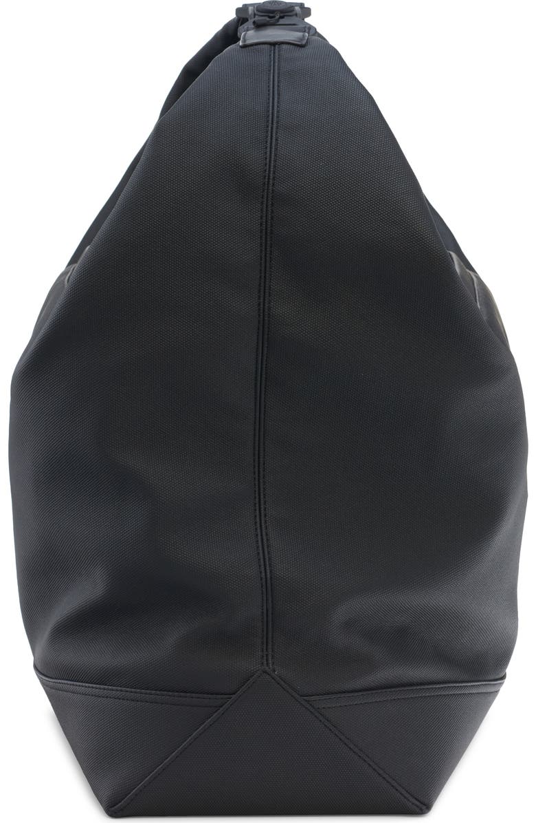 Moncler Nakoa Coated Canvas Tote, Alternate, color, Black