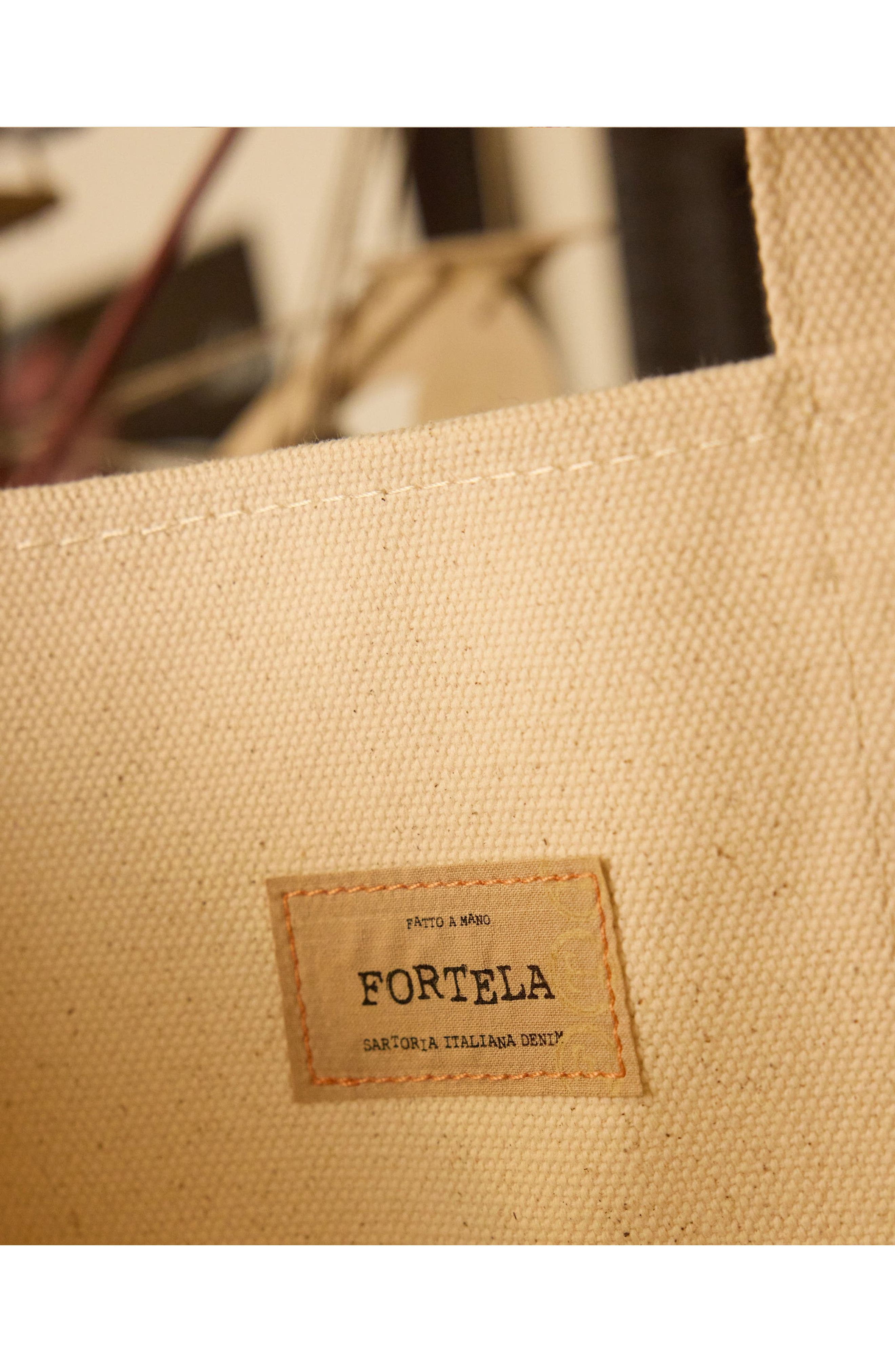 Fortela Hampton Canvas Bag, Alternate, color, Ecru