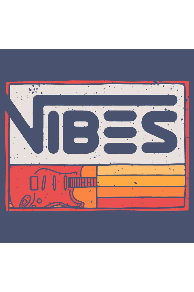 Men's Lost Gods Vibes Retro Logo  Graphic T-Shirt, Alternate, color, Sand Stone