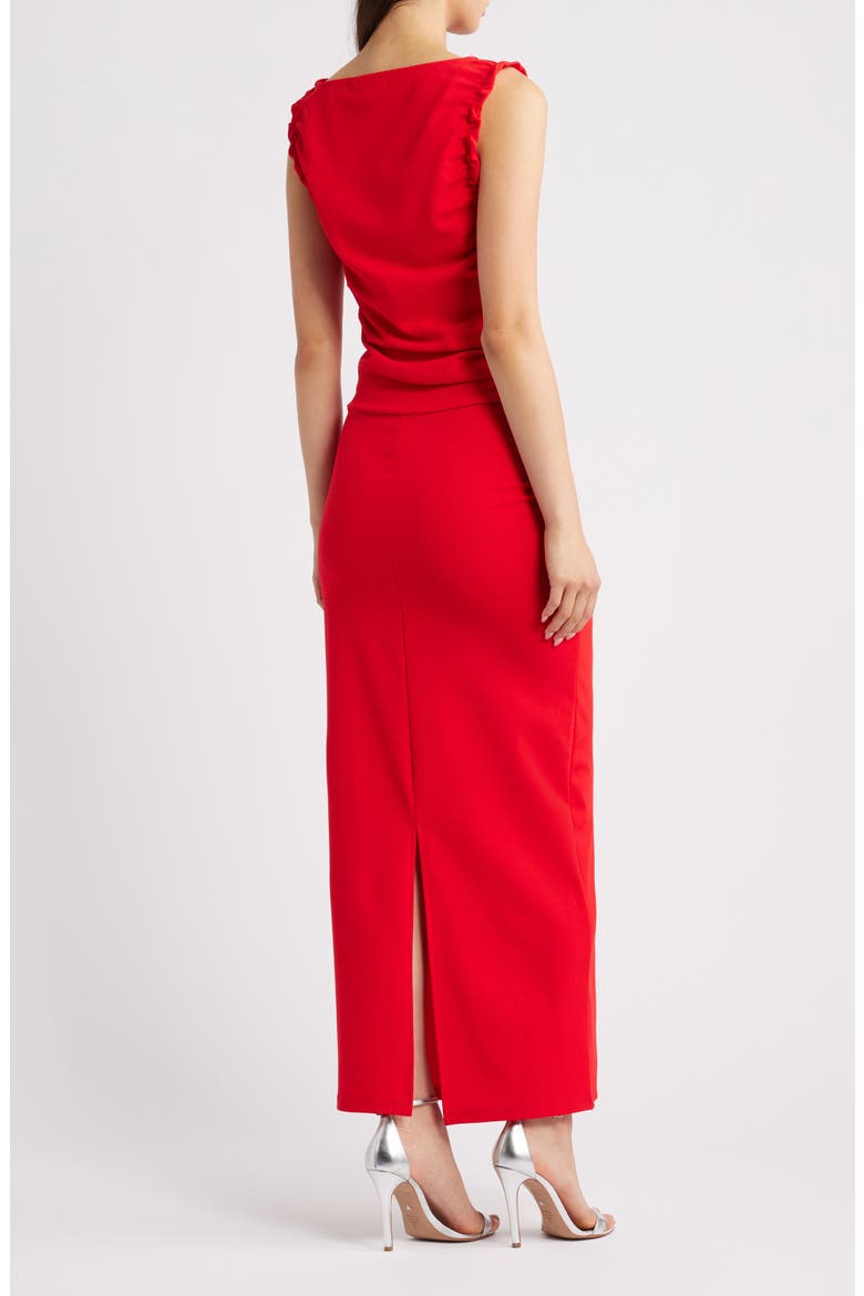 Ihmatine Maxi Dress, Alternate, color, RED