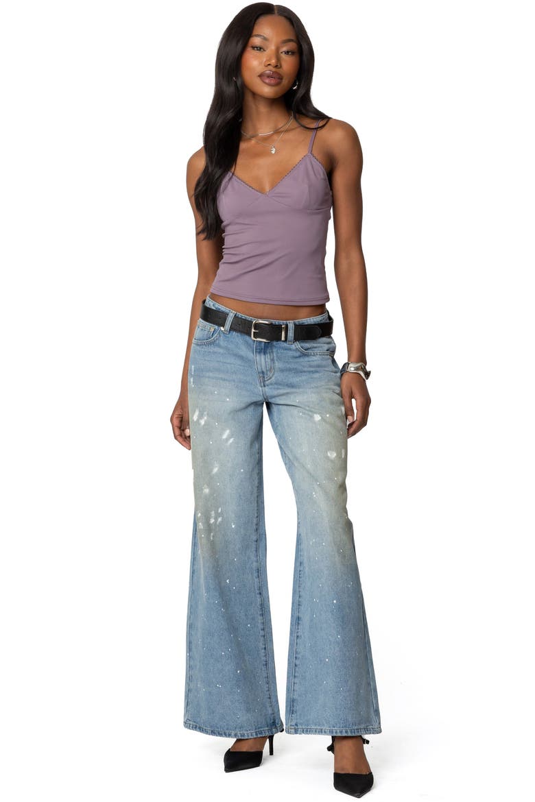 Violeta V-Neck Camisole, Alternate, color, MAUVE
