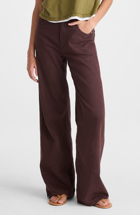 The Ultimate Airy Denim Wide Leg Jeans