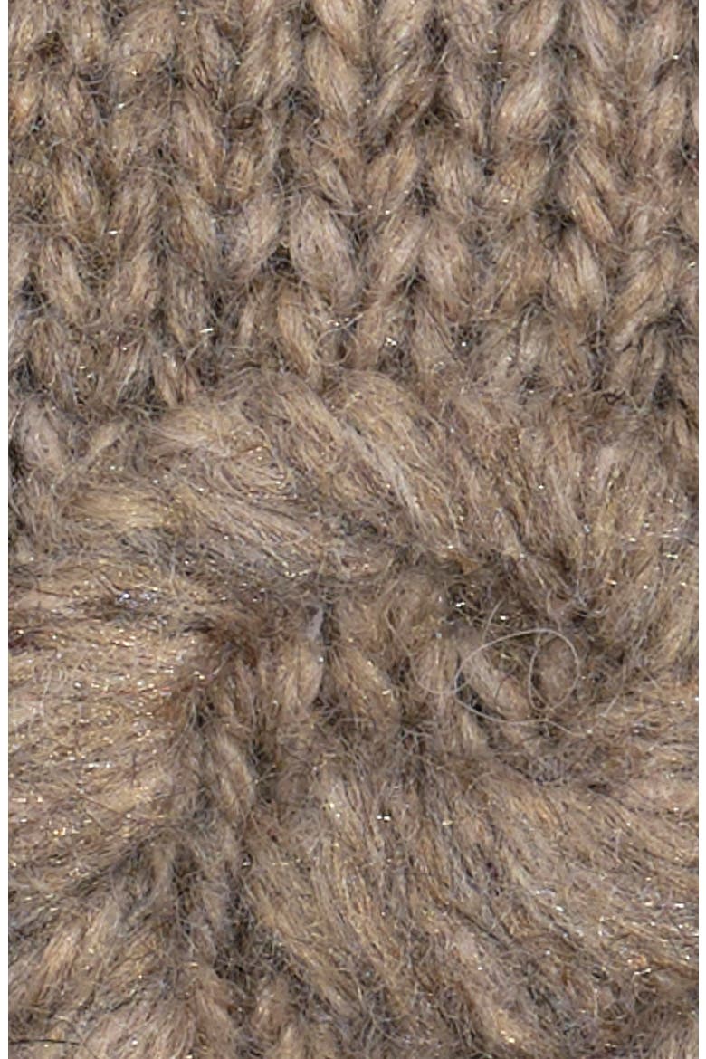 Embroidered Logo Hat, Alternate, color, Dark Taupe Htr