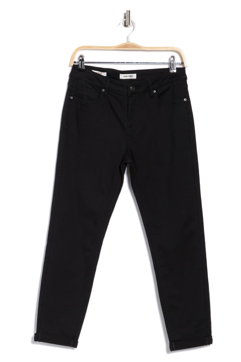 Thompson Tomboy Jeans, Alternate, color, BLACK