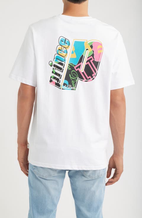 x Prince Organic Cotton Graphic T-Shirt