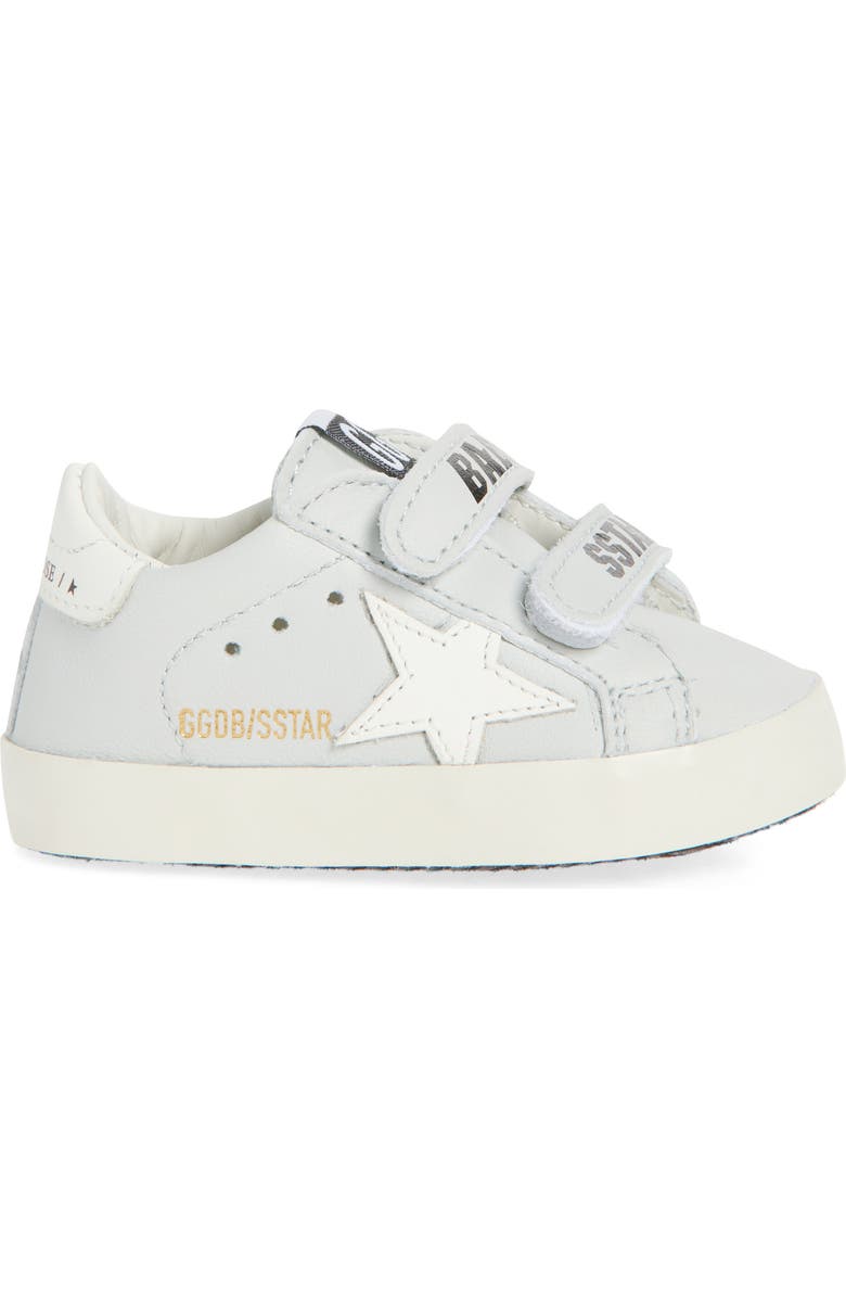 Golden Goose Baby School Sneaker, Alternate, color, Gray Morn/ White