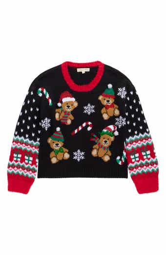 Kids' Elf Bear Sweater