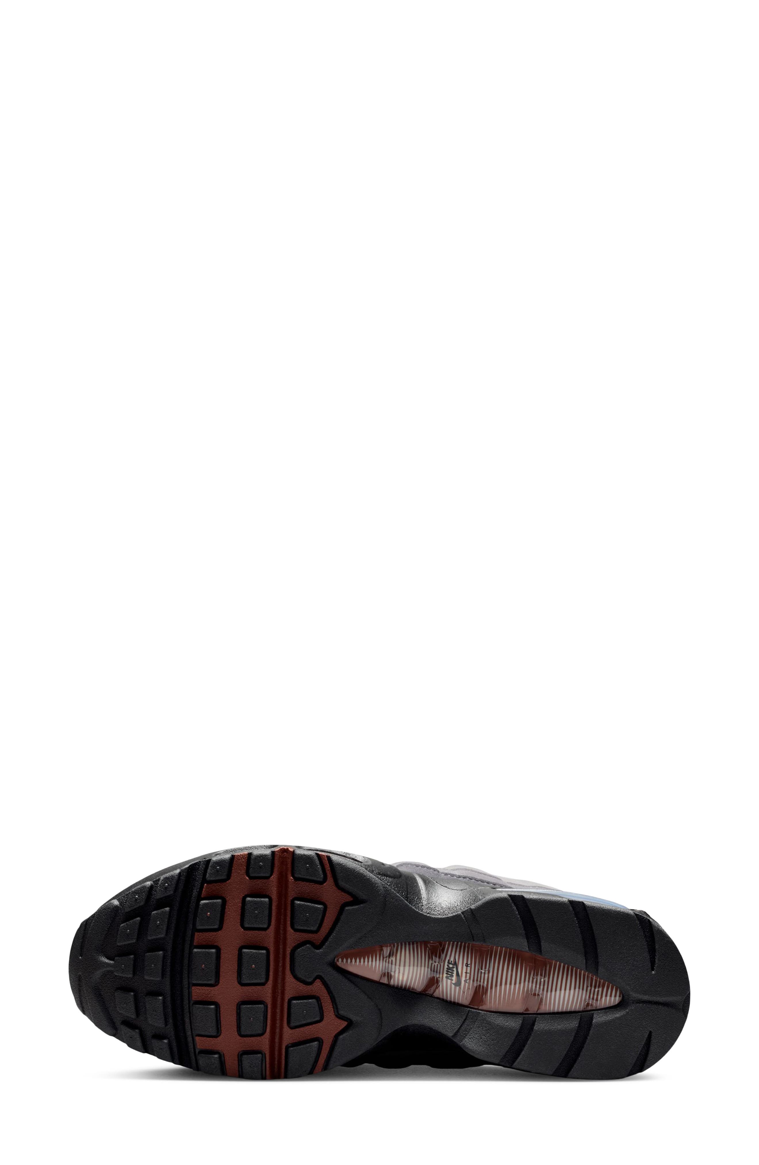 Nike Air Max 95 Big Bubble Sneaker, Alternate, color, Black/ Brown/ White/ Grey