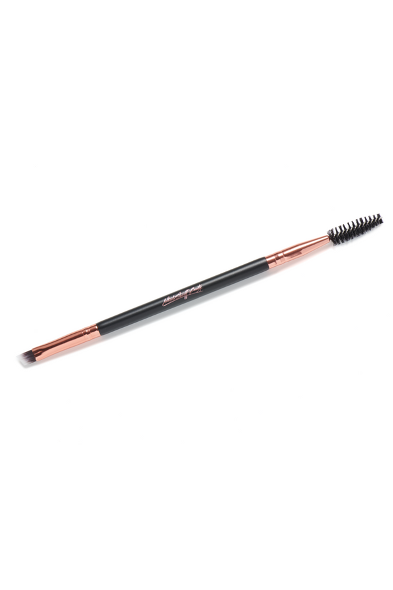 BROWzing Dualend Eyebrow Brush, Main, color, Black