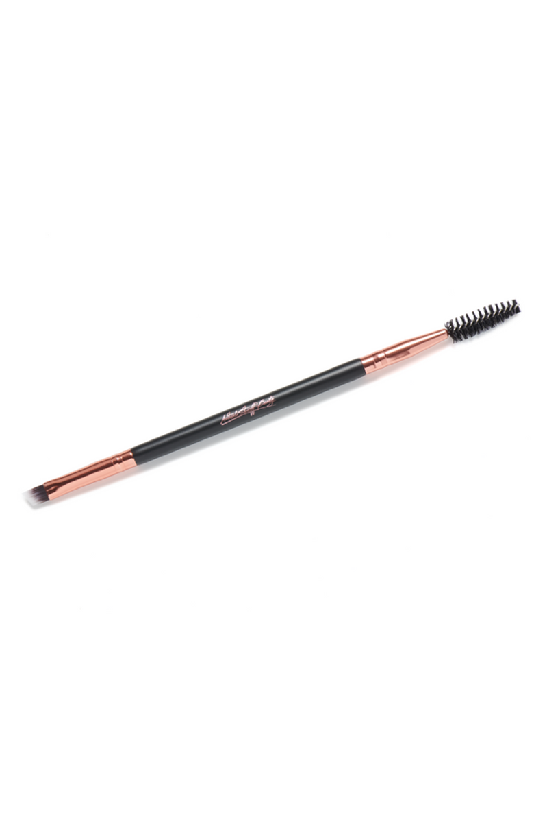 Ashunta Sheriff Beauty BROWzing Dualend Eyebrow Brush, Main, color, Black