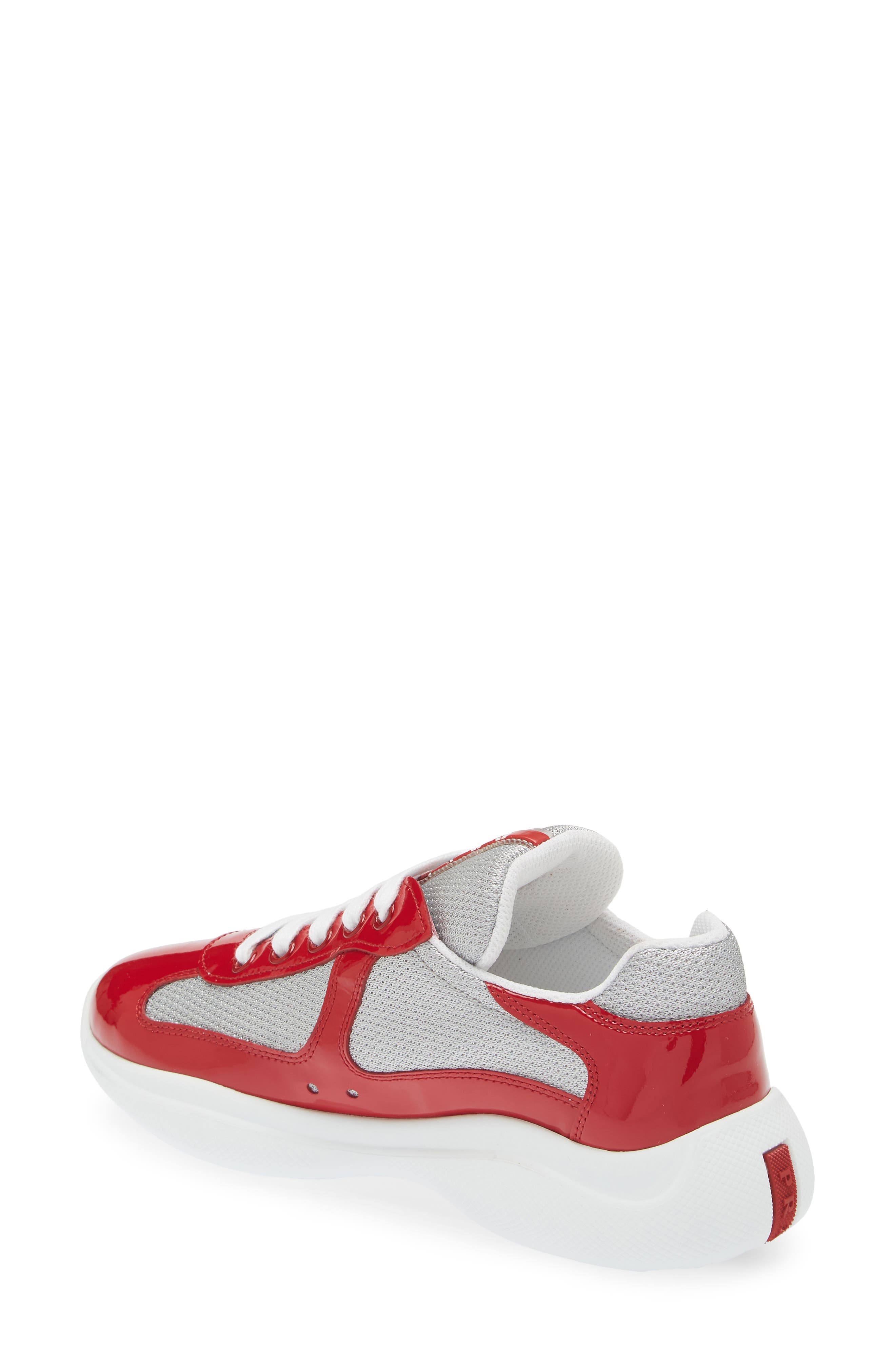 America's Cup Sneaker, Alternate, color, RED