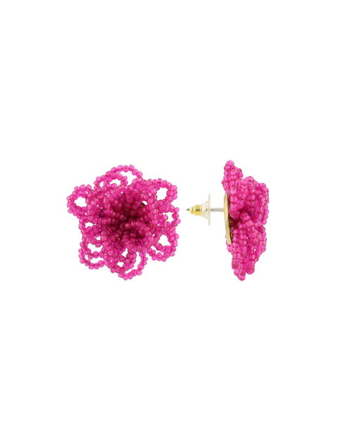 CE GB Knotted Earring S - Berry Pink