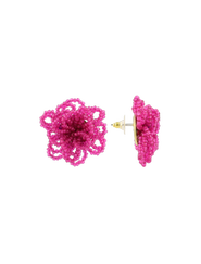 LOTT.gioielli CE GB Knotted Earring S - Berry Pink