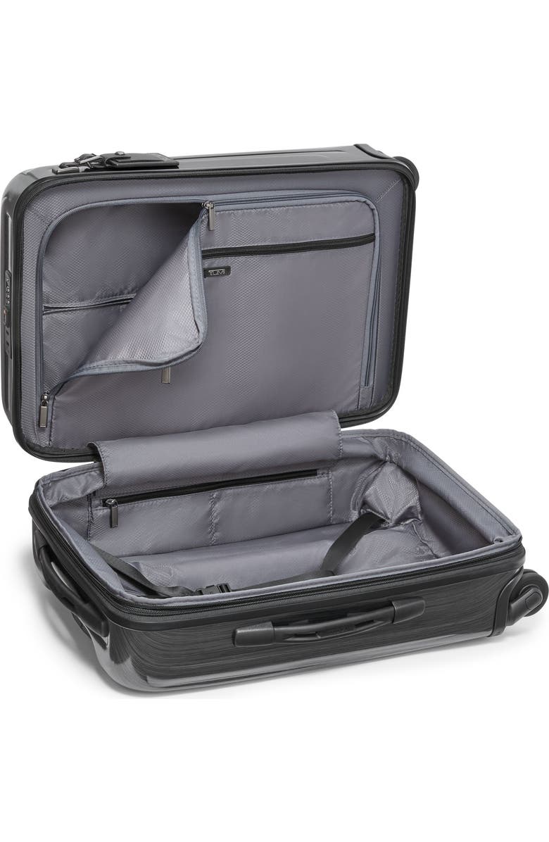 TUMI V4 Collection International Expandable Spinner Carry-On, Alternate, color, Brushed Gunmetal