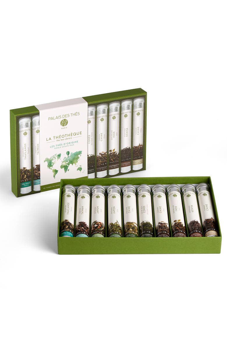Palais des Thés Set of 10 Tea Library, Alternate, color, Single Estate