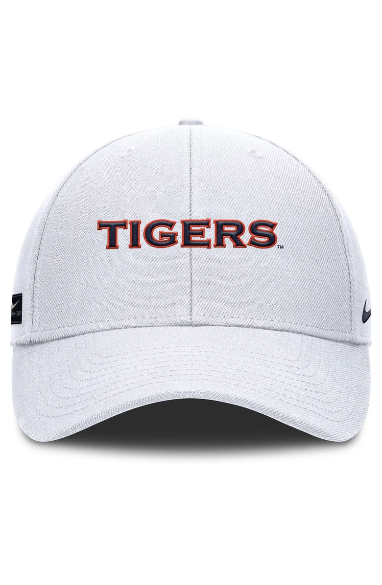 Nike Men's Nike White Auburn Tigers 2025 On-Field Gameday Rise Adjustable Hat, Alternate, color, White
