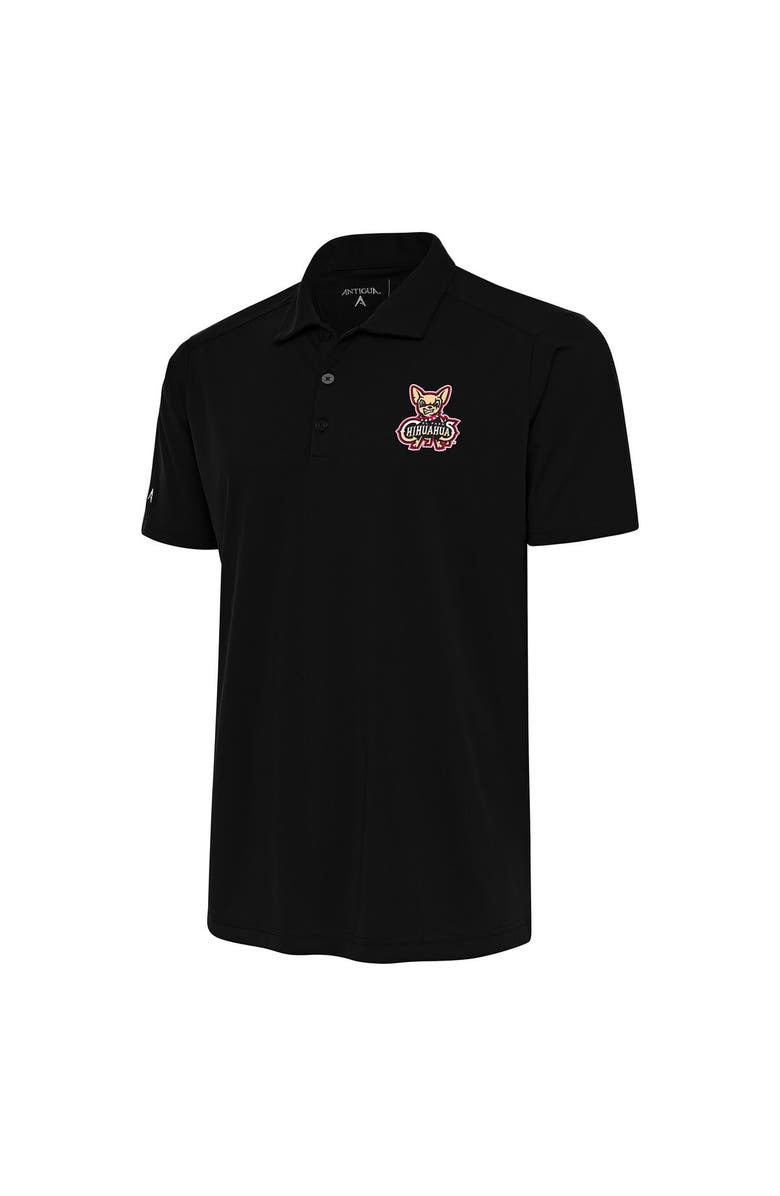 ANTIGUA Men's Antigua  Black El Paso Chihuahuas Tribute Polo, Main, color, 