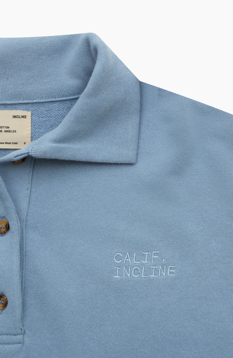 CALIFORNIA INCLINE Long Sleeve Polo, Alternate, color, Heritage Blue