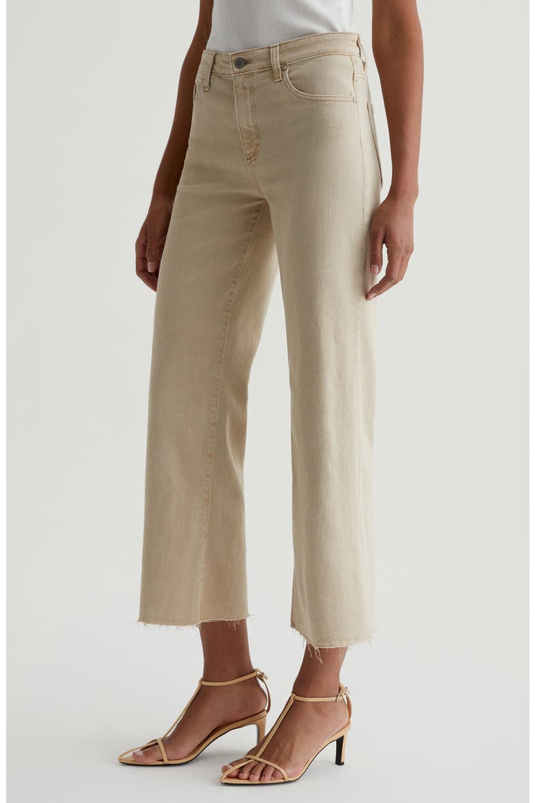 Saige Ankle Wide Leg Jeans, Alternate, color, SULFUR PUMICE