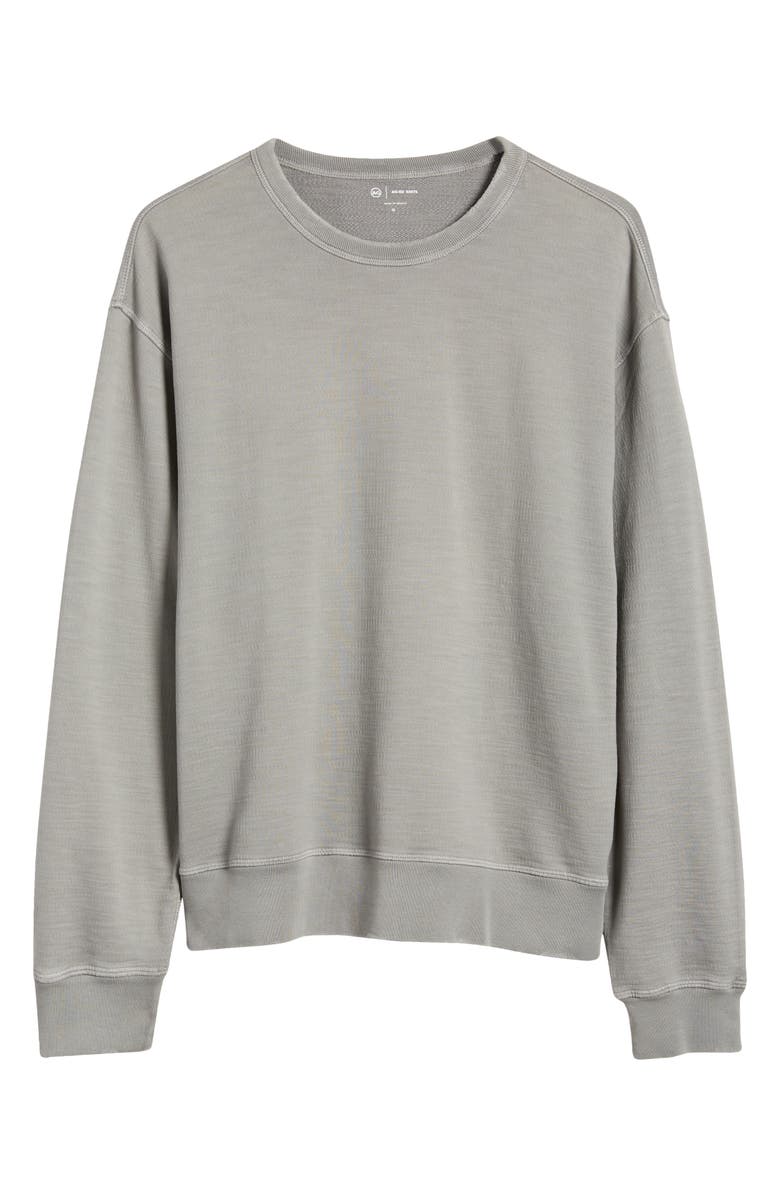 AG Arc Crewneck Cotton Sweatshirt, Alternate, color, 5 Years Ink Stone